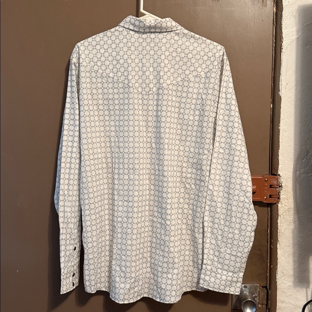 Gibson Trading Company Men's Geometric Print Shirt Size L - Picture 5 of 6